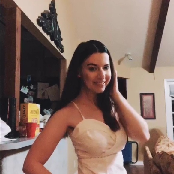 -LACE WHITE DRESS - Picture 2 of 2